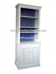 lemari buku klassik bookcase carolina