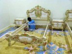 tempat tidur anak raja bangsawan