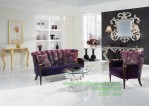 sofa lavender blue cinderella