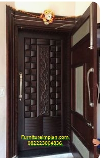 Pintu utama kombinasi dua pintu